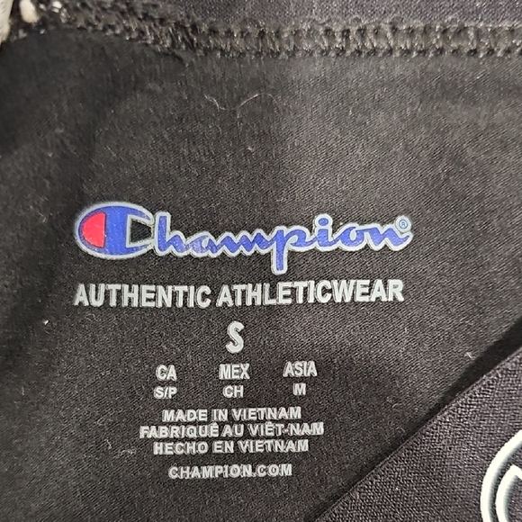 Yoga Champion Black Logo Leggings Size S - Picture 4 of 6